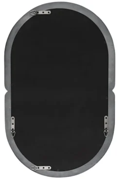 Lustro Noctiss 80x50 cm w białej ramie