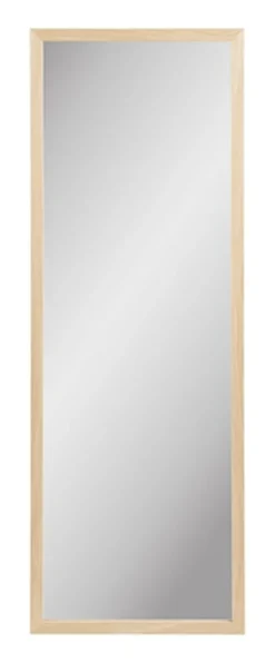 Lustro Scottsdale 110x45 cm w jasnobrązowej ramie