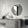 Lustro wiszące Chmurka z podświetleniem LED 68 cm
