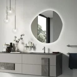 Lustro wiszące Chmurka z podświetleniem LED 77 cm