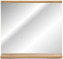 Lustro z półką Novia 60x57 cm dąb evoke