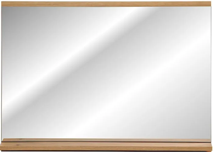 Lustro z półką Novia 80x57 cm dąb evoke