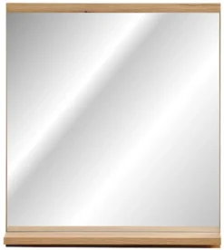 Lustro z półką Novia 50x57 cm dąb evoke