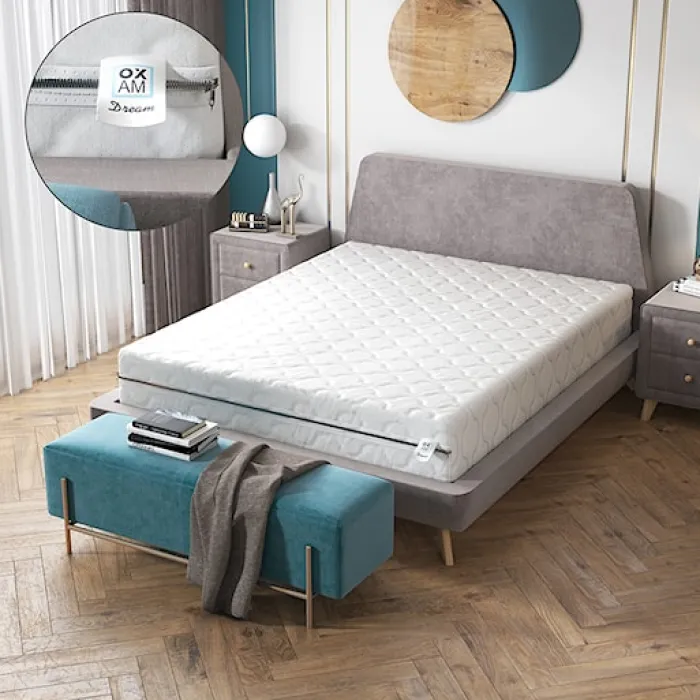 Materac piankowy 80x200 cm Cintras pianką HR twardy