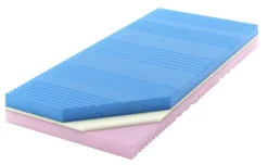 Materac piankowy 80x200 cm Mandalle z pianką HR, dwustronny, hipoalergiczny