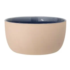 Misa Bloomingville Lodio z kamionki niebieska średnica 20 cm
