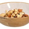 Miska Cherrey 20x6 cm drewno mango beżowa