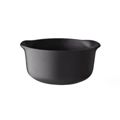 Miska Nordic Kitchen z uszkami z kamionki czarna 1200 ml