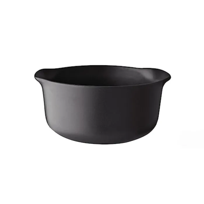 Miska Nordic Kitchen z uszkami z kamionki czarna 1200 ml