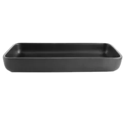 Naczynie do serwowania Nordic Kitchen z kamionki czarne 24x12 cm
