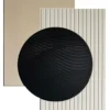 Obraz akustyczny Form 120x90 cm czarno-beżowy