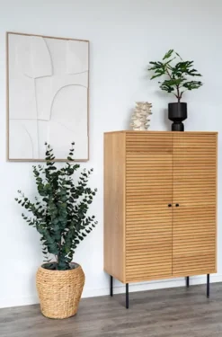 Obraz Chatory 60x90 cm II biały