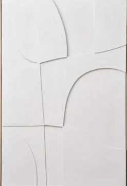 Obraz Chatory 60x90 cm II biały