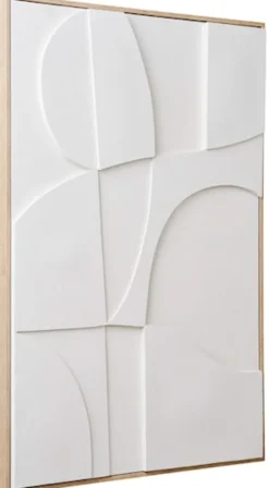 Obraz Chatory 60x90 cm II biały