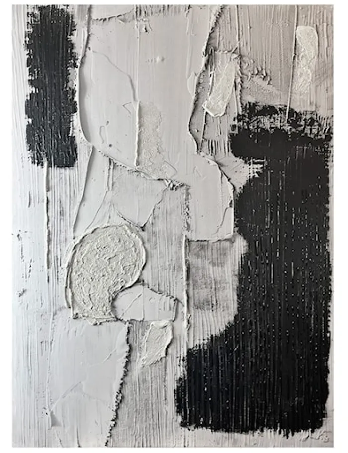 Obraz Touch 100x70 cm z ręcznie malowanymi elementami
