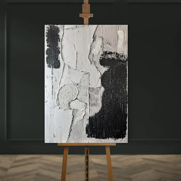 Obraz Touch 100x70 cm z ręcznie malowanymi elementami