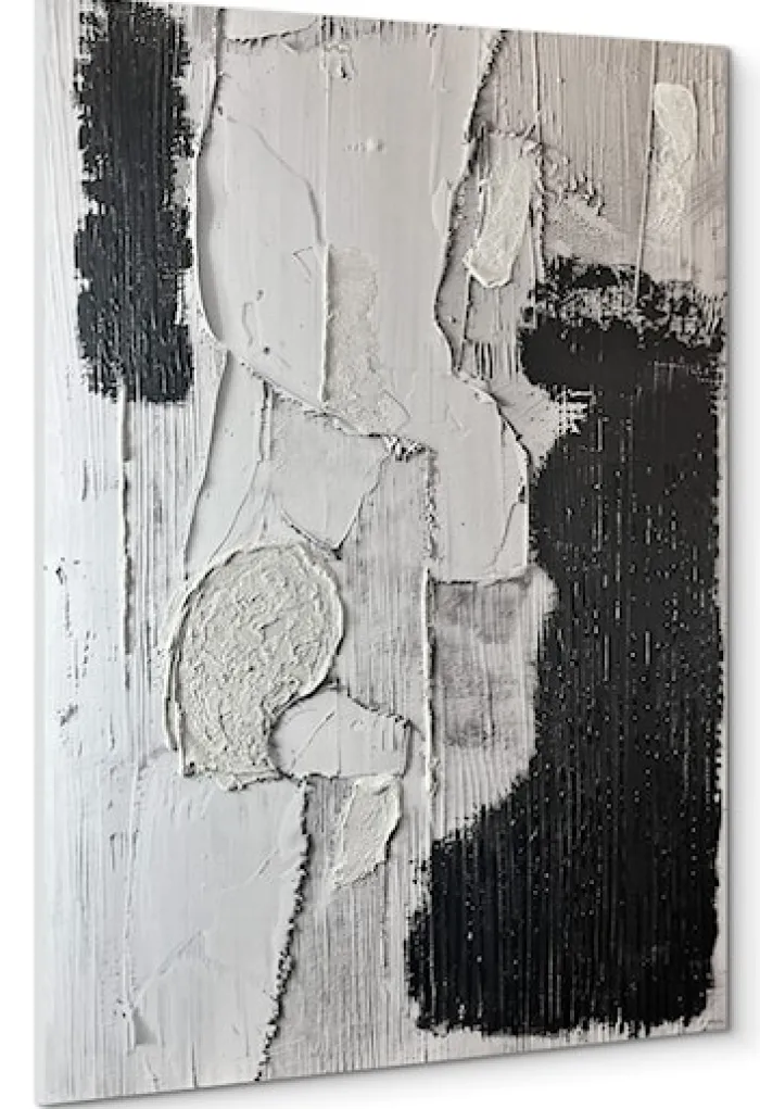 Obraz Touch 100x70 cm z ręcznie malowanymi elementami