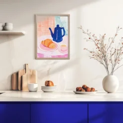 Obraz w ramie Croissant 40x30 cm