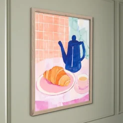 Obraz w ramie Croissant 40x30 cm