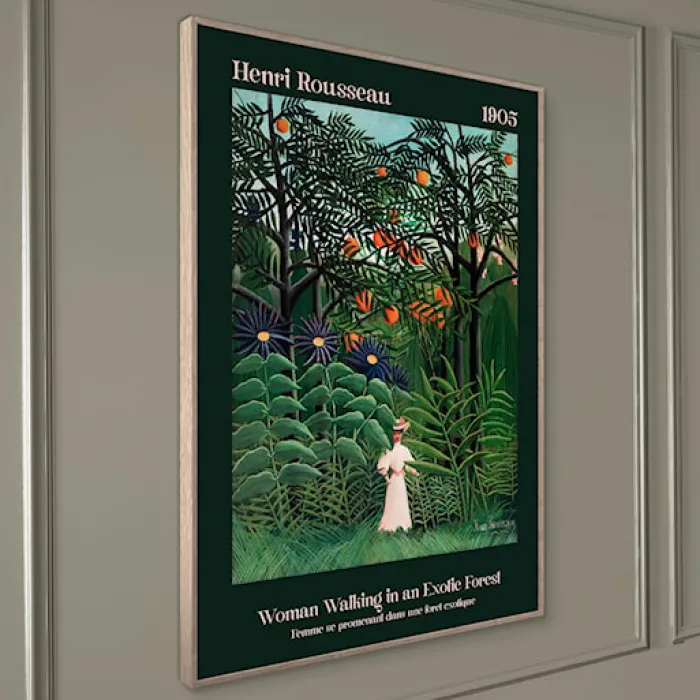 Obraz w ramie Exotic Forest 70x50 cm