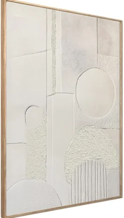 Obraz w ramie Landscape 100x70 cm z ręcznie malowanymi elementami