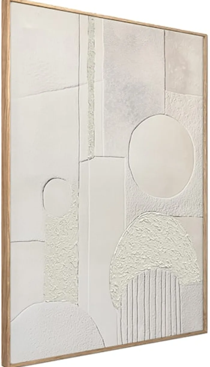 Obraz w ramie Landscape 100x70 cm z ręcznie malowanymi elementami