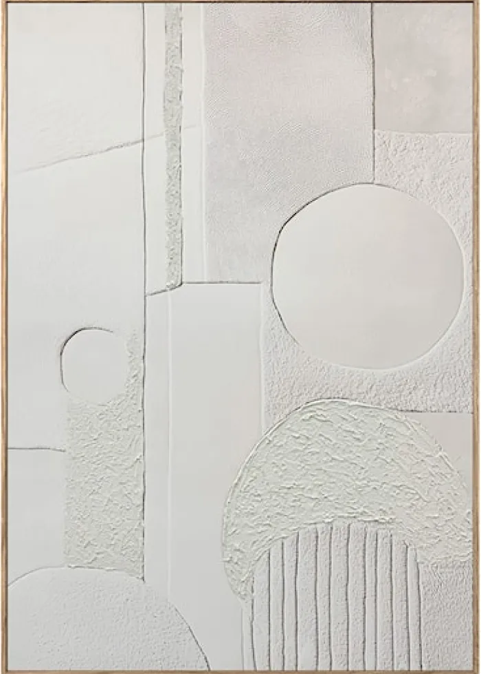 Obraz w ramie Landscape 100x70 cm z ręcznie malowanymi elementami