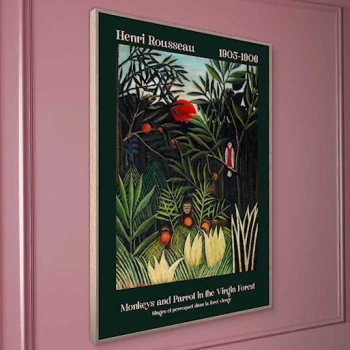 Obraz w ramie Virgin Forest 70x50 cm
