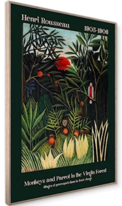 Obraz w ramie Virgin Forest 70x50 cm