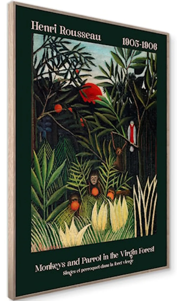 Obraz w ramie Virgin Forest 70x50 cm