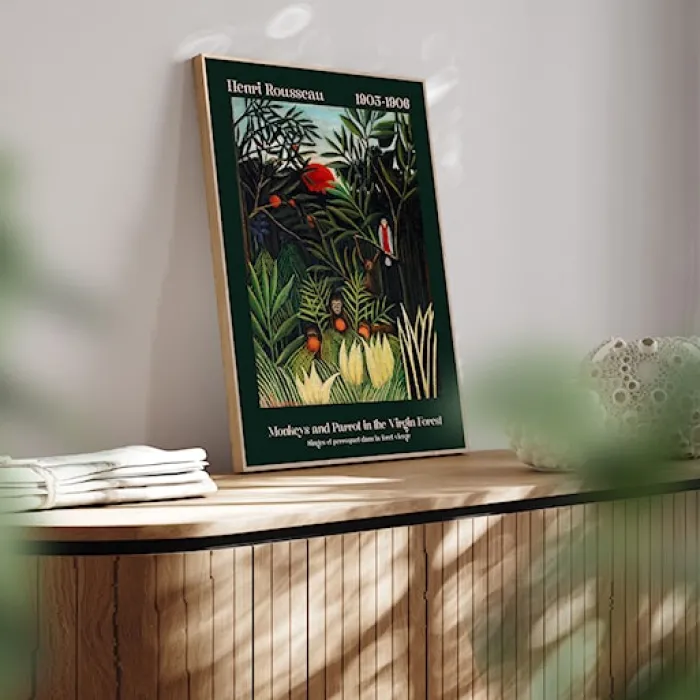 Obraz w ramie Virgin Forest 70x50 cm