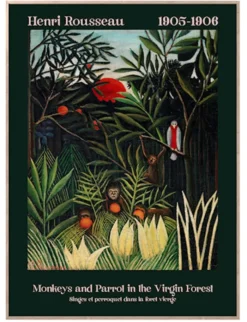 Obraz w ramie Virgin Forest 70x50 cm