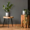 Osłonka na doniczkę Mili 18 cm szara