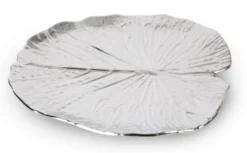 Patera Kalina ceramiczna srebrna