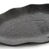 Patera Mandi z glinki ceramicznej 31 cm czarna