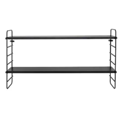 Półka ścienna Bloomingville Ardara 65 cm czarna