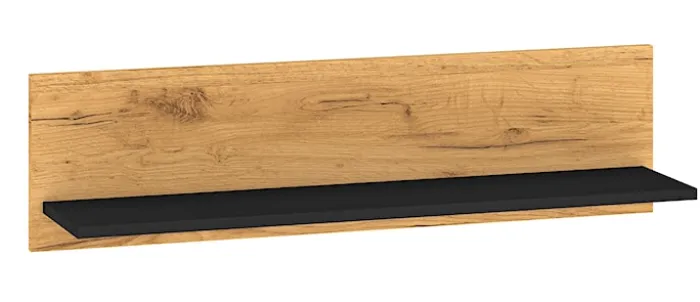 Półka młodzieżowa Colt 92 cm dąb craft/czarny
