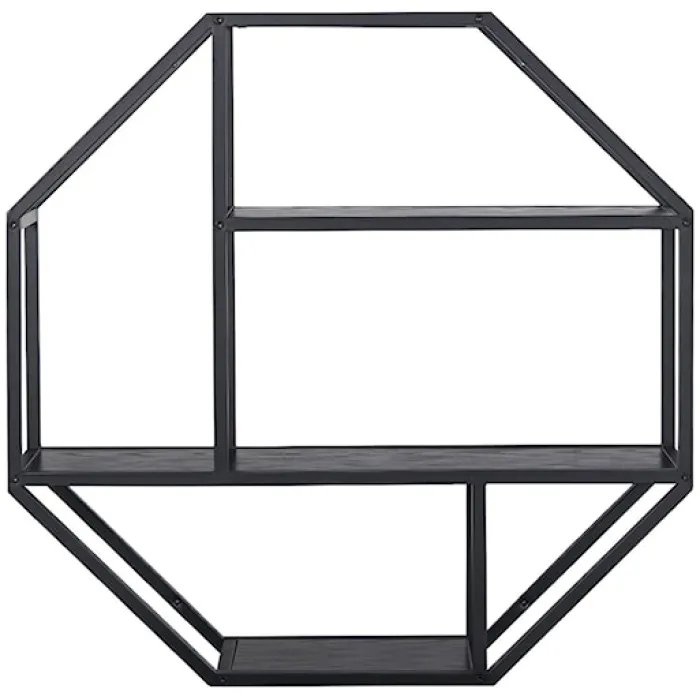 Półka wisząca Seaford 77 cm popiel