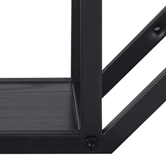 Półka wisząca Seaford 77 cm popiel
