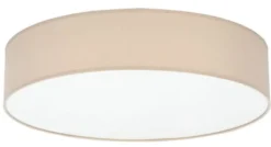 Plafon Harnalls średnica 60 cm beżowy