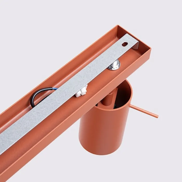 Plafon Ring 4L ochra czerwona