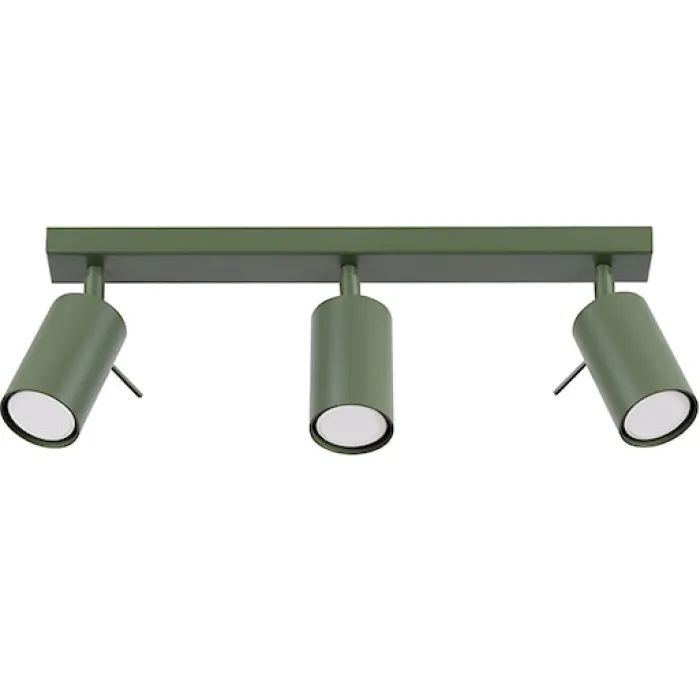 Plafon Ring 3L zielony oliwkowy