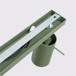 Plafon Ring 6L zielony oliwkowy