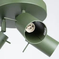 Plafon Ring 3P zielony oliwkowy
