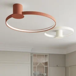 Plafon Rio LED 78 cm ochra czerwona 3000K