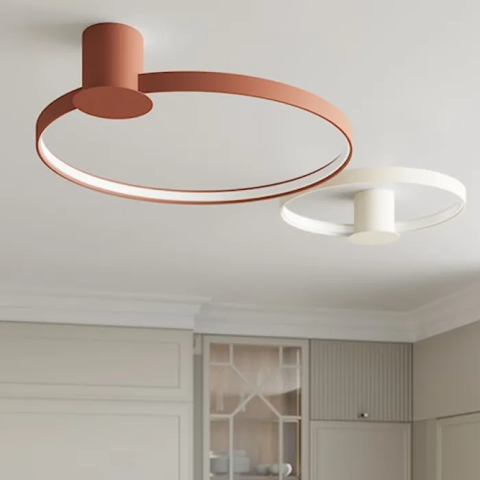 Plafon Rio LED 78 cm ochra czerwona 3000K