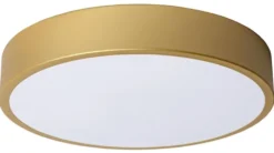 Plafon Unar LED 30 cm biało-złoty