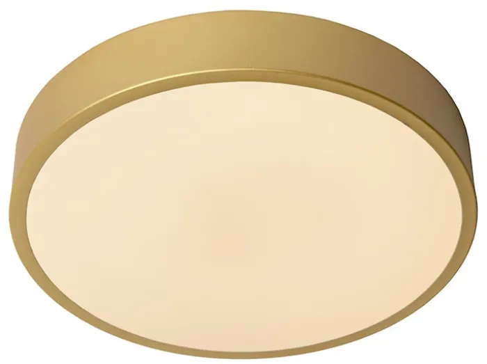 Plafon Unar LED 30 cm biało-złoty