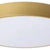 Plafon Unar LED 40 cm biało-złoty