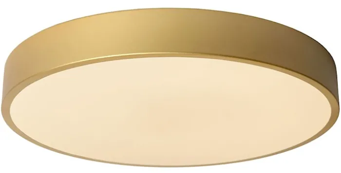 Plafon Unar LED 40 cm biało-złoty